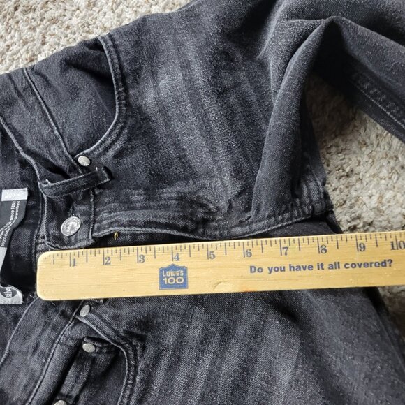 Levi's SilverTab Jeans Boys 10 Stay Loose Straight Black Denim Retro - Picture 3 of 7